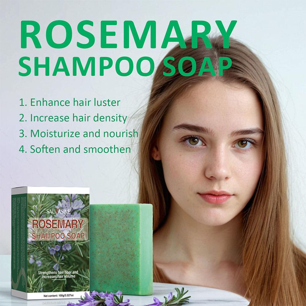 Biotin Shampoo Thickening - Shampoo solido al rosmarino per la