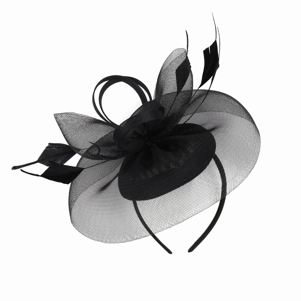 Hair Net Invisible - Cappello da fascinator in rete con