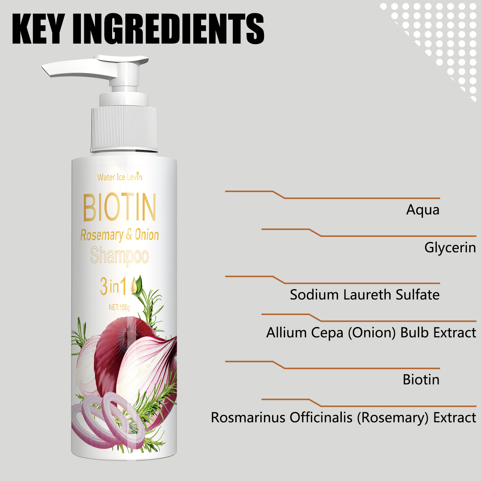 Shampoo 3 in 1 alla biotina, r - Biotin Shampoo Thickening recensione e prezzo