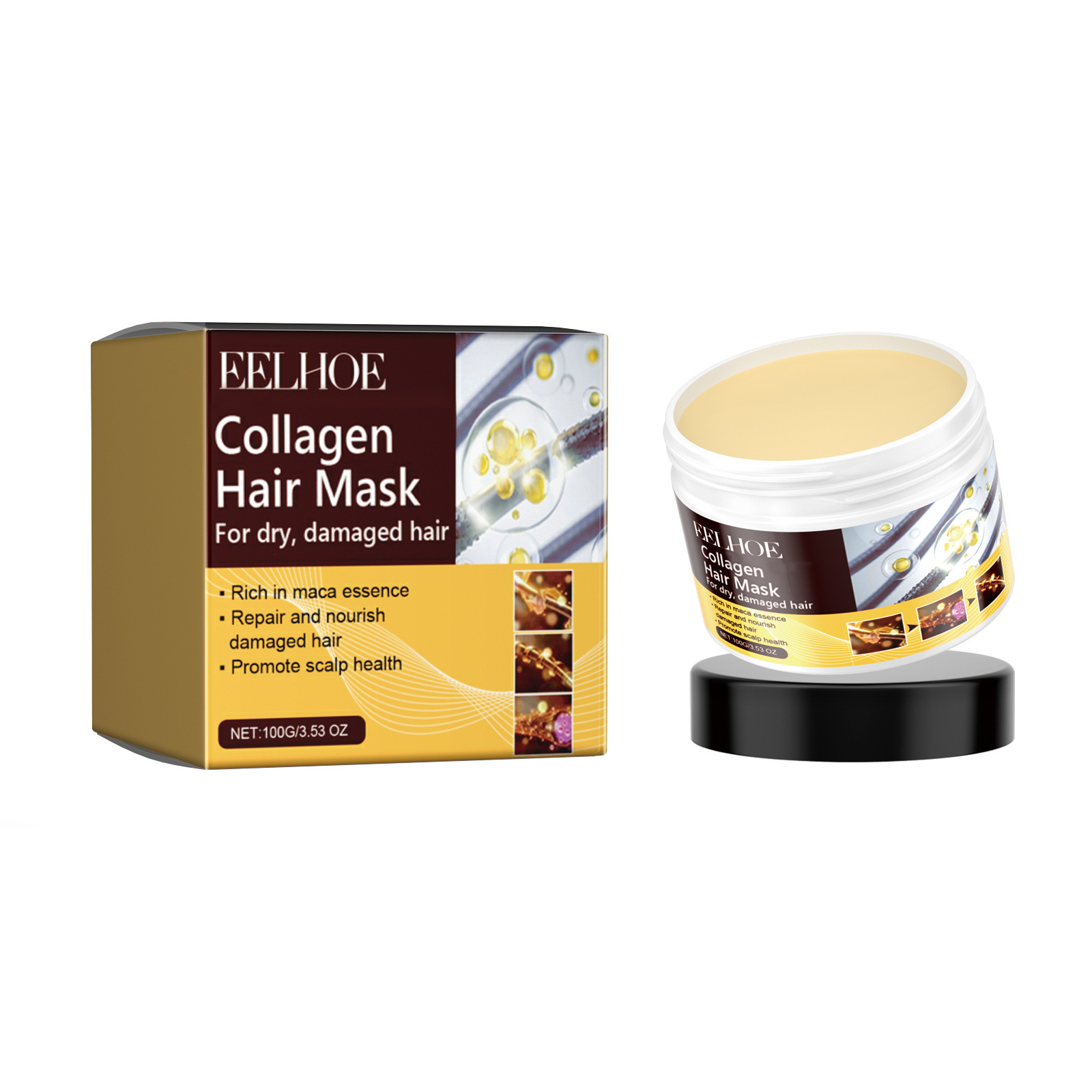 Maschera per Capelli al Collag - Hair Care Dupes recensione e prezzo