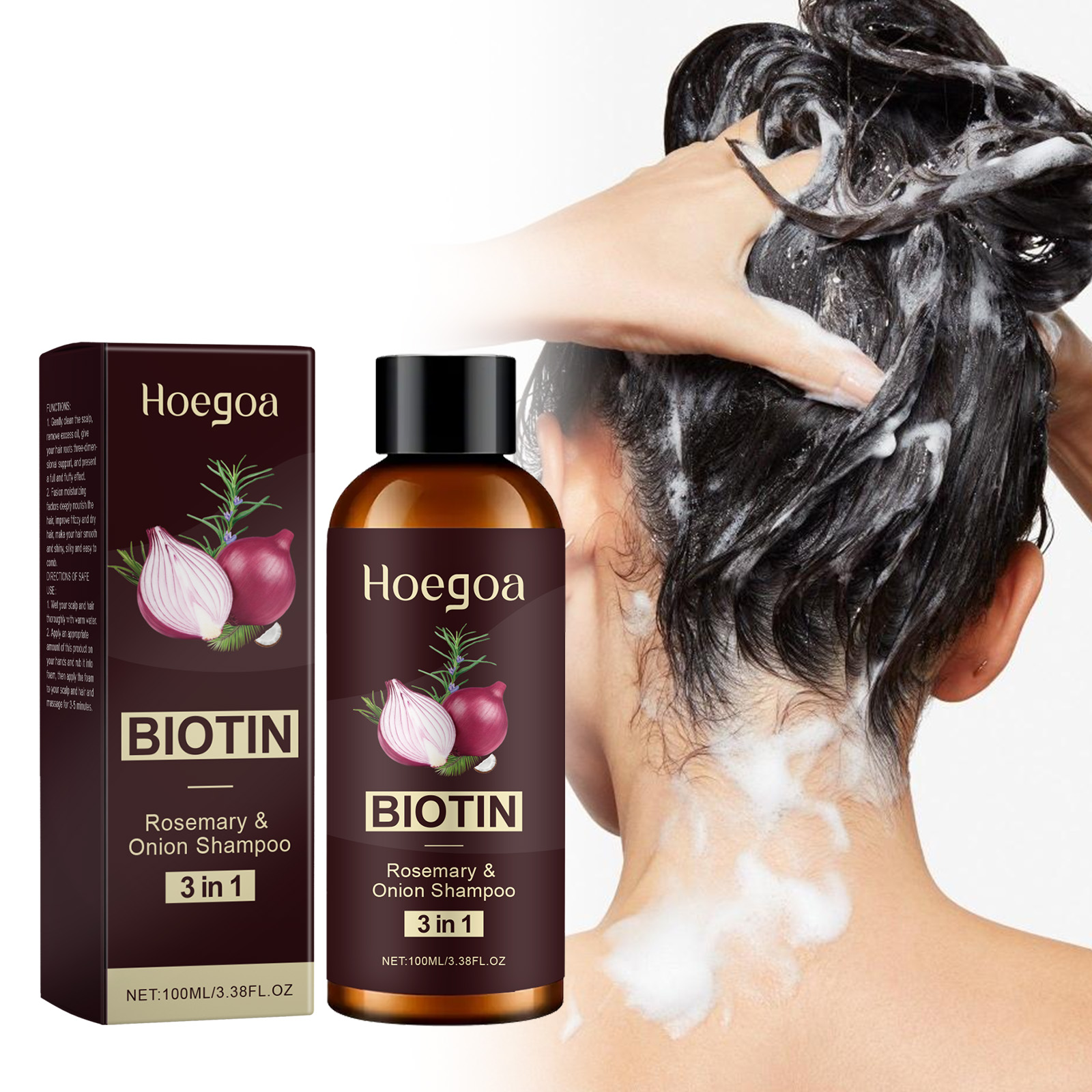 Shampoo alla biotina al rosmar - Biotin Shampoo Thickening recensione e prezzo